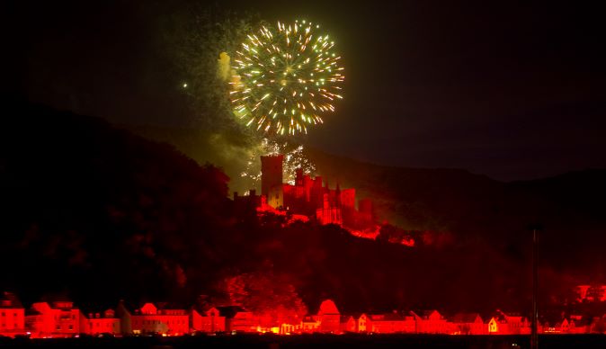 Feuerwerk über Schloss Stolzenfels  zu Rhein in Flammen
© Christian Nentwig